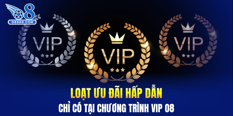 Loạt ưu đãi hấp dẫn chỉ có tại chương trình VIP O8