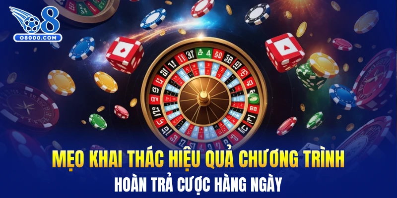 Mẹo khai thác hiệu quả chương trình hoàn trả cược hàng ngày