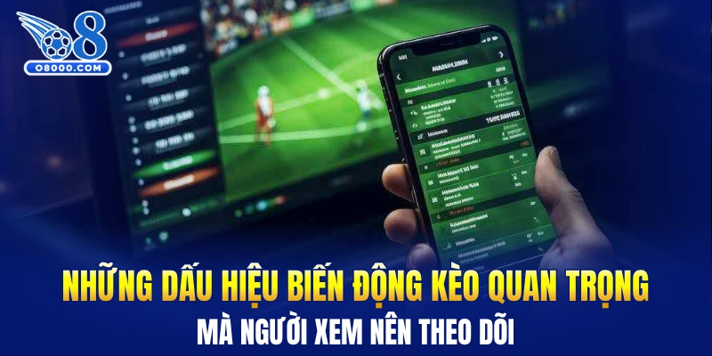 Những dấu hiệu biến động kèo quan trọng mà người xem nên theo dõi